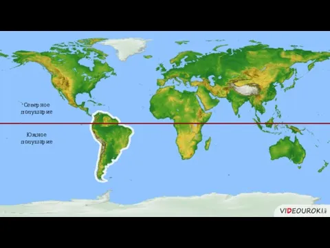 Что вы помните о Южной Америке? Южное полушарие Северное полушарие