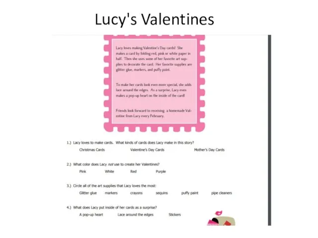 Lucy's Valentines