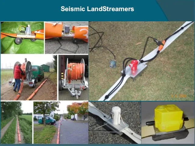 Seismic LandStreamers