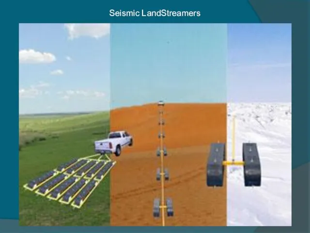 Seismic LandStreamers