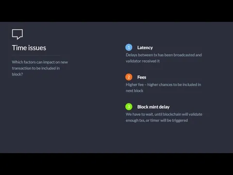 Delays between tx has been broadcasted and validator received it Latency Higher