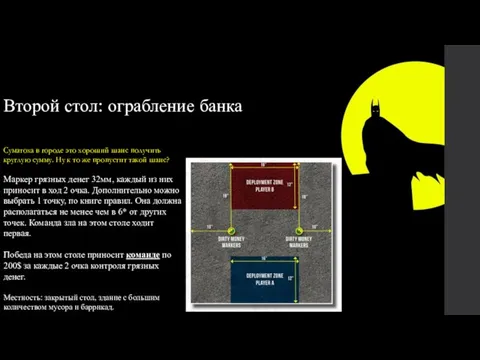 Второй стол: ограбление банка Суматоха в городе это хороший шанс получить круглую