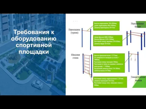 Требования к оборудованию спортивной площадки