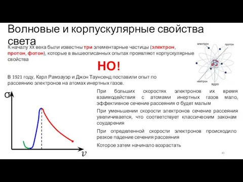 Волновые и корпускулярные свойства света К началу XX века были известны три