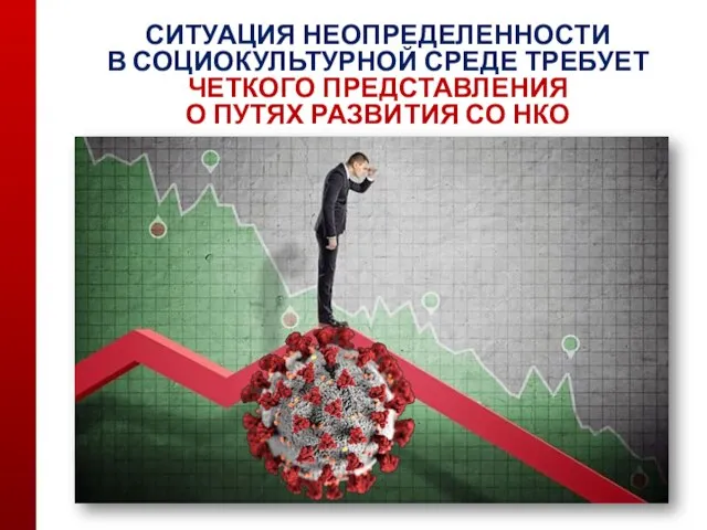 СИТУАЦИЯ НЕОПРЕДЕЛЕННОСТИ В СОЦИОКУЛЬТУРНОЙ СРЕДЕ ТРЕБУЕТ ЧЕТКОГО ПРЕДСТАВЛЕНИЯ О ПУТЯХ РАЗВИТИЯ СО НКО