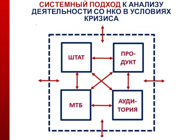 СИСТЕМНЫЙ ПОДХОД К АНАЛИЗУ ДЕЯТЕЛЬНОСТИ СО НКО В УСЛОВИЯХ КРИЗИСА