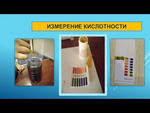 ИЗМЕРЕНИЕ КИСЛОТНОСТИ