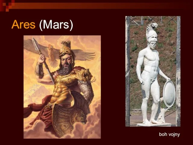 Ares (Mars) boh vojny