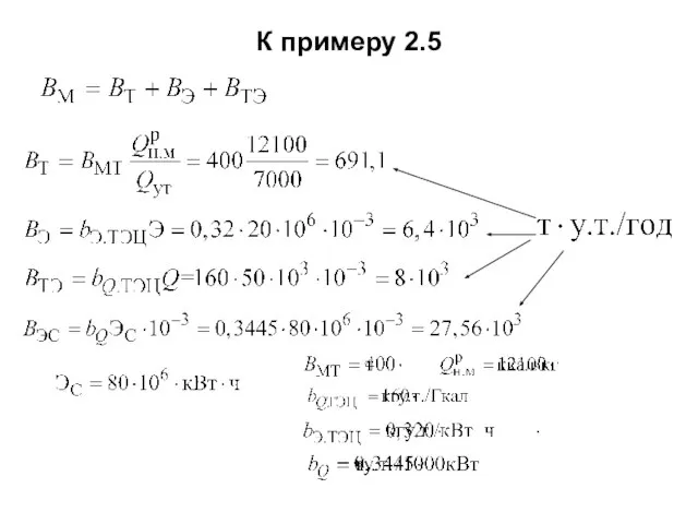 К примеру 2.5