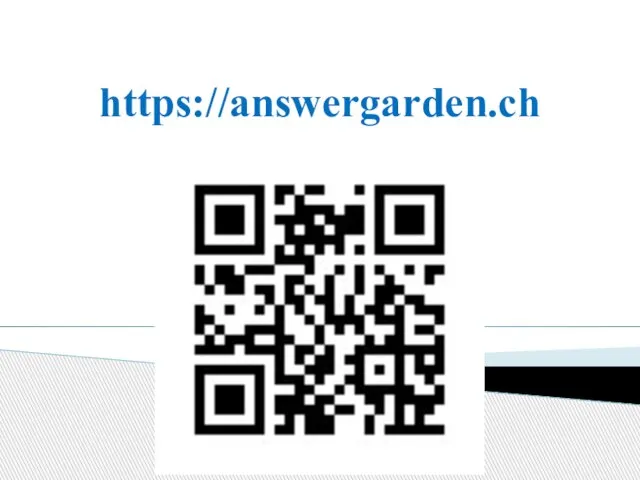 https://answergarden.ch