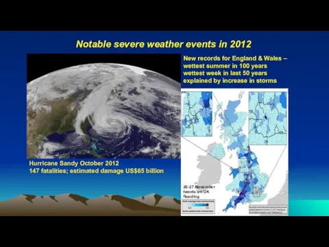 Notable severe weather events in 2012 Hurricane Sandy October 2012 147 fatalities;