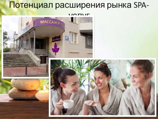 Потенциал расширения рынка SPA-услуг