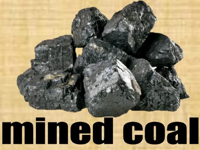mined coal
