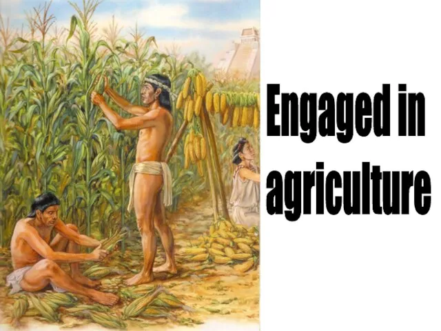 Engaged in agriculture
