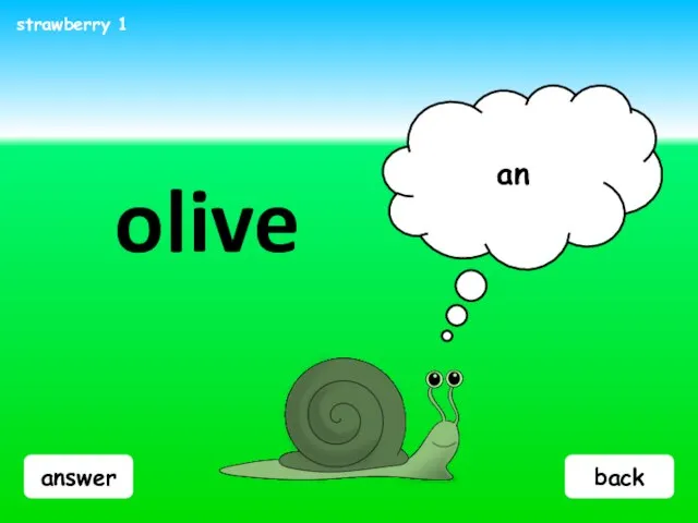 answer olive an strawberry 1 back