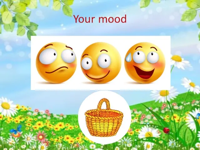 Your mood
