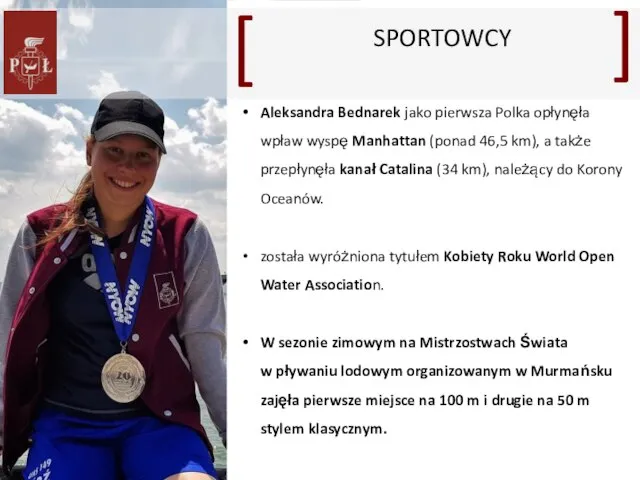 Aleksandra Bednarek jako pierwsza Polka opłynęła wpław wyspę Manhattan (ponad 46,5 km),