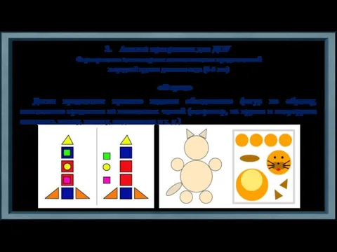 Анализ программы для ДОУ Формирование элементарных математических представлений в средней группе детского