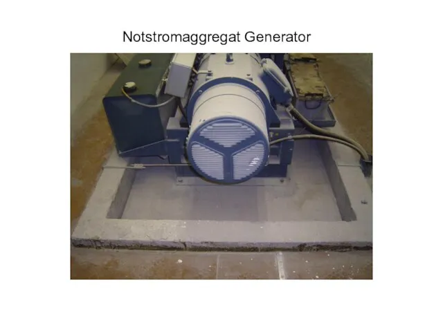 Notstromaggregat Generator