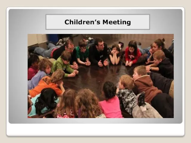 Children’s Meeting
