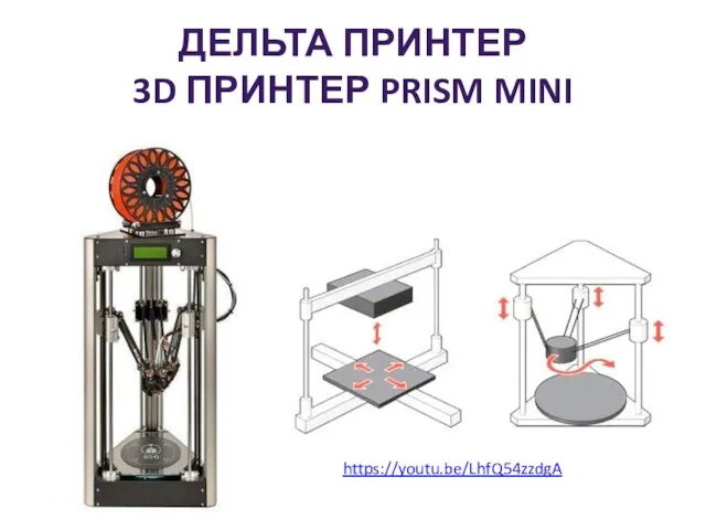 ДЕЛЬТА ПРИНТЕР 3D ПРИНТЕР PRISM MINI https://youtu.be/LhfQ54zzdgA