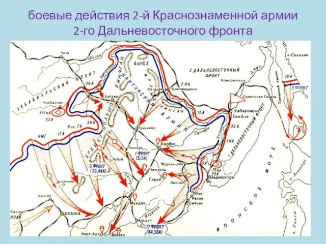 боевые действия 2-й Краснознаменной армии 2-го Дальневосточного фронта