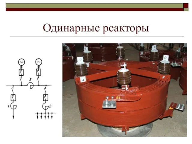 Одинарные реакторы