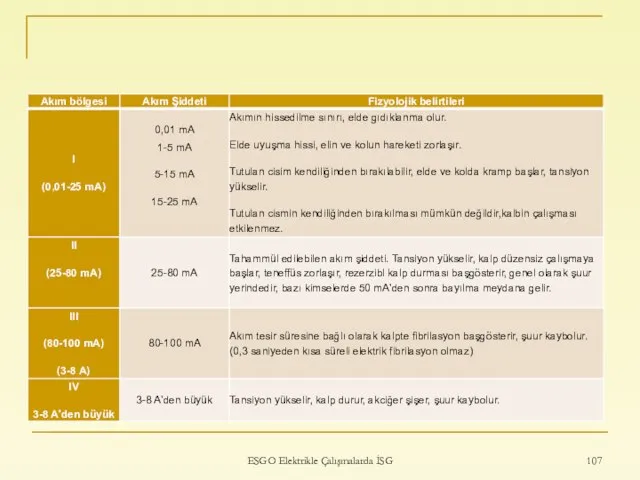 ESGO Elektrikle Çalışmalarda İSG