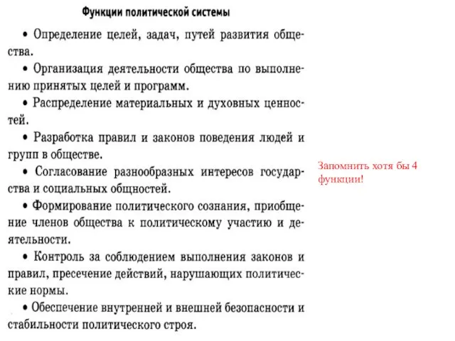 Запомнить хотя бы 4 функции!