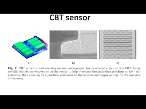 CBT sensor