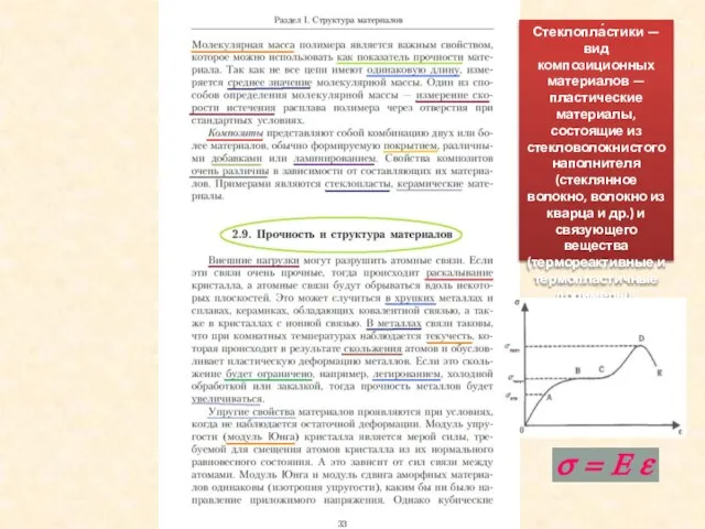 Стеклопла́стики — вид композиционных материалов — пластические материалы, состоящие из стекловолокнистого наполнителя