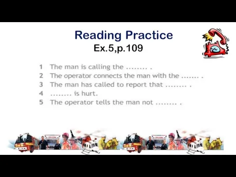 Reading Practice Ex.5,p.109