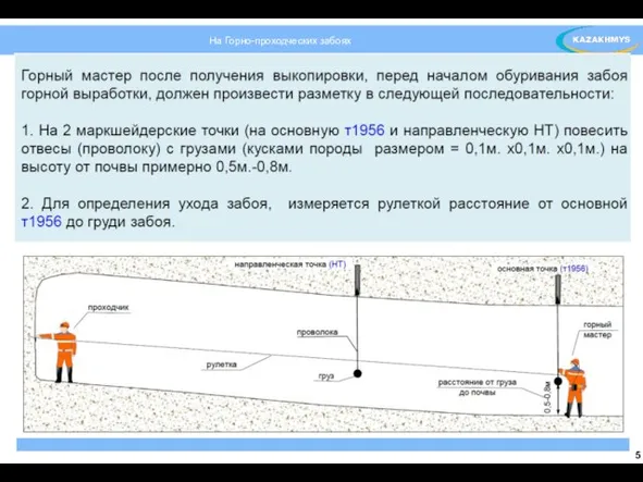 На Горно-проходческих забоях