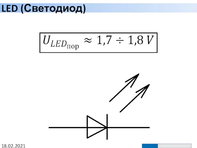 LED (Светодиод) 18.02.2021