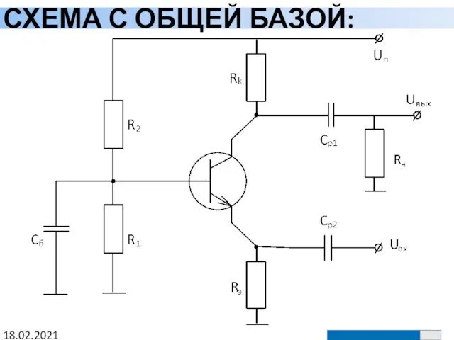 СХЕМА С ОБЩЕЙ БАЗОЙ: 18.02.2021