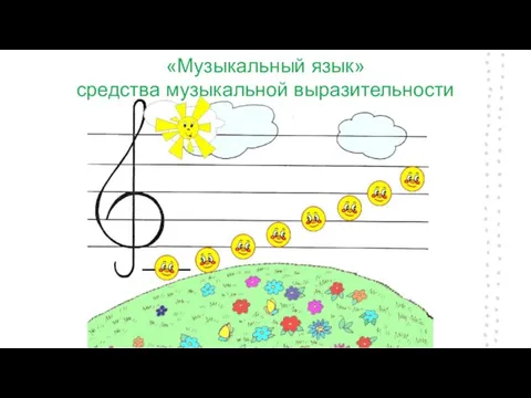 «Музыкальный язык» средства музыкальной выразительности