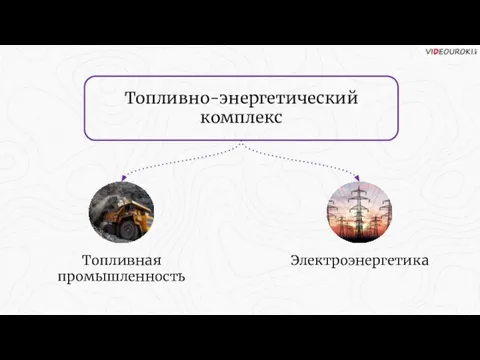 Топливно-энергетический комплекс Топливная промышленность Электроэнергетика