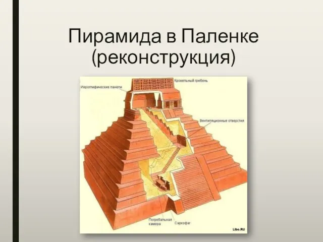 Пирамида в Паленке (реконструкция)