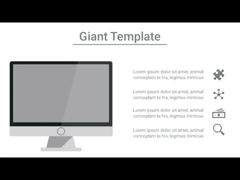 Giant Template Lorem ipsum dolor sit amet, animal conceptam te his, legimus