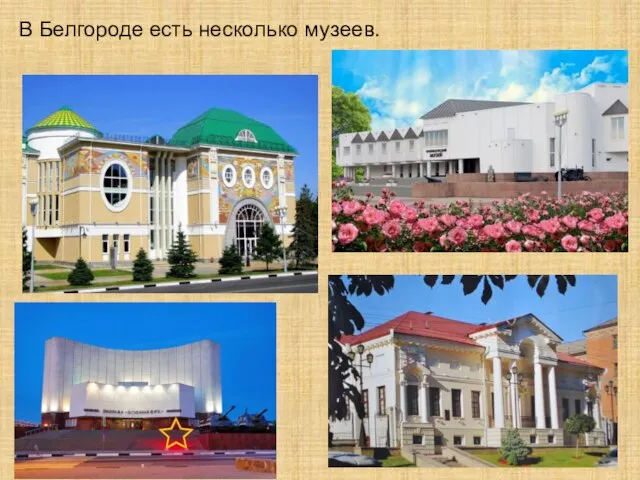 В Белгороде есть несколько музеев.