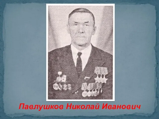 Павлушков Николай Иванович