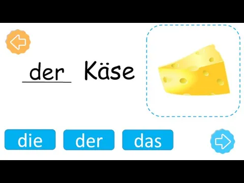 Käse die das der der