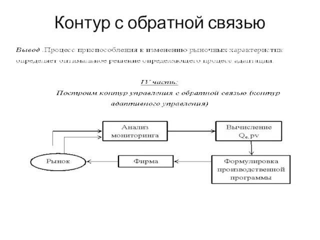 Контур с обратной связью