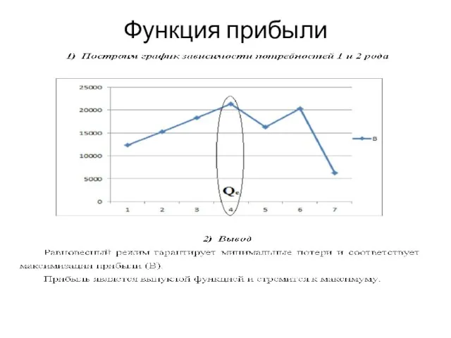 Функция прибыли