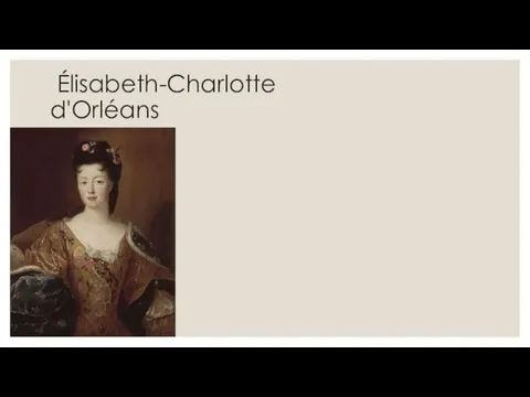 Élisabeth-Charlotte d'Orléans