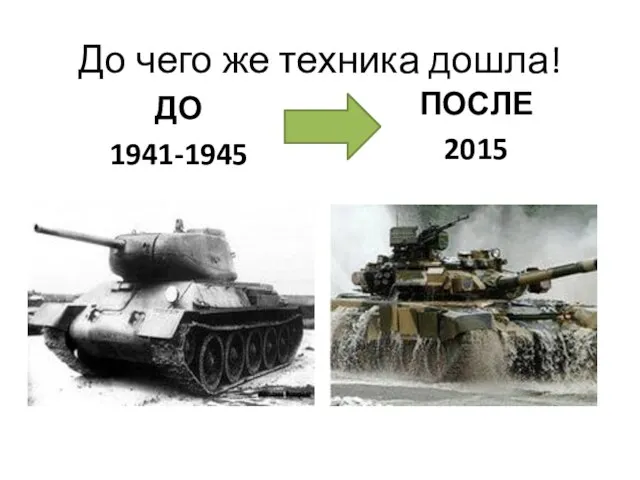 До чего же техника дошла! ПОСЛЕ 2015 ДО 1941-1945