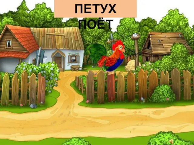 ПЕТУХ ПОЁТ