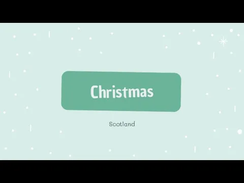 Christmas Scotland