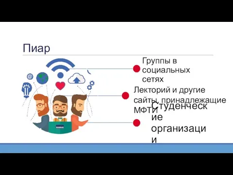 Пиар Лекторий и другие сайты, принадлежащие МФТИ