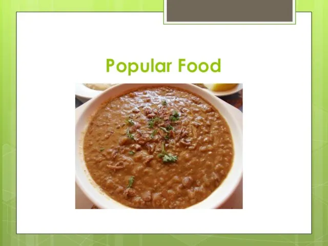 Popular Food